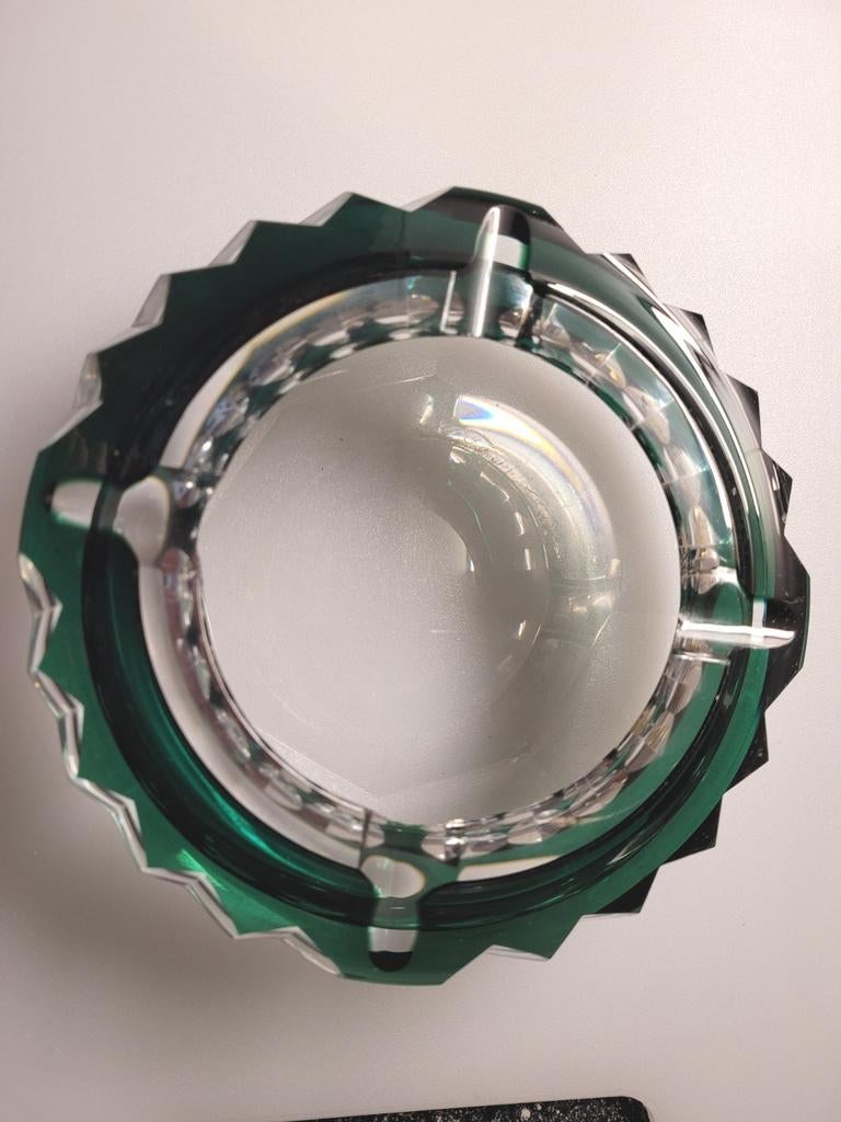 Val st lambert asbak, Antiek en Kunst, Ophalen of Verzenden