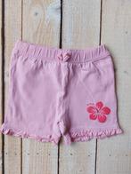 Roze C&A shortje maat 68 met bloemenprint, C&A, Broekje, Zo goed als nieuw, Verzenden