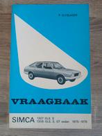 Simca 1307/1308 1975-1978 Vraagbaak, Verzenden