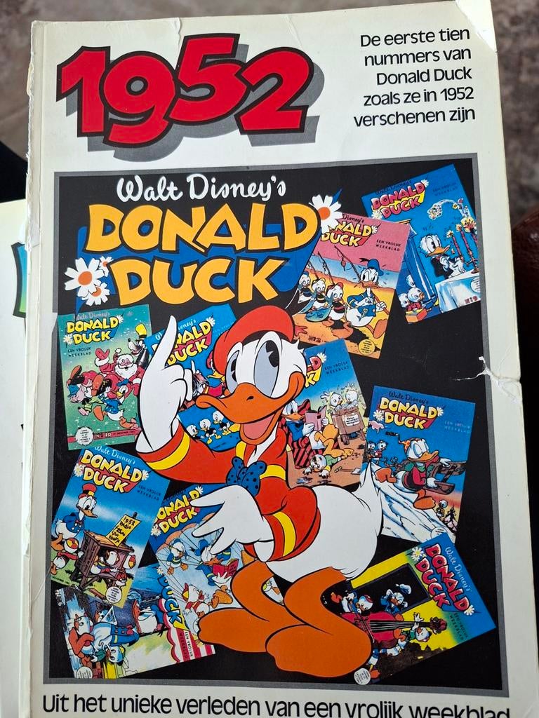 Donald Duck 1952 - Eerste Tien Nummers Herdruk 1980, Boeken, Stripboeken, Complete serie of reeks, Ophalen of Verzenden, Gelezen