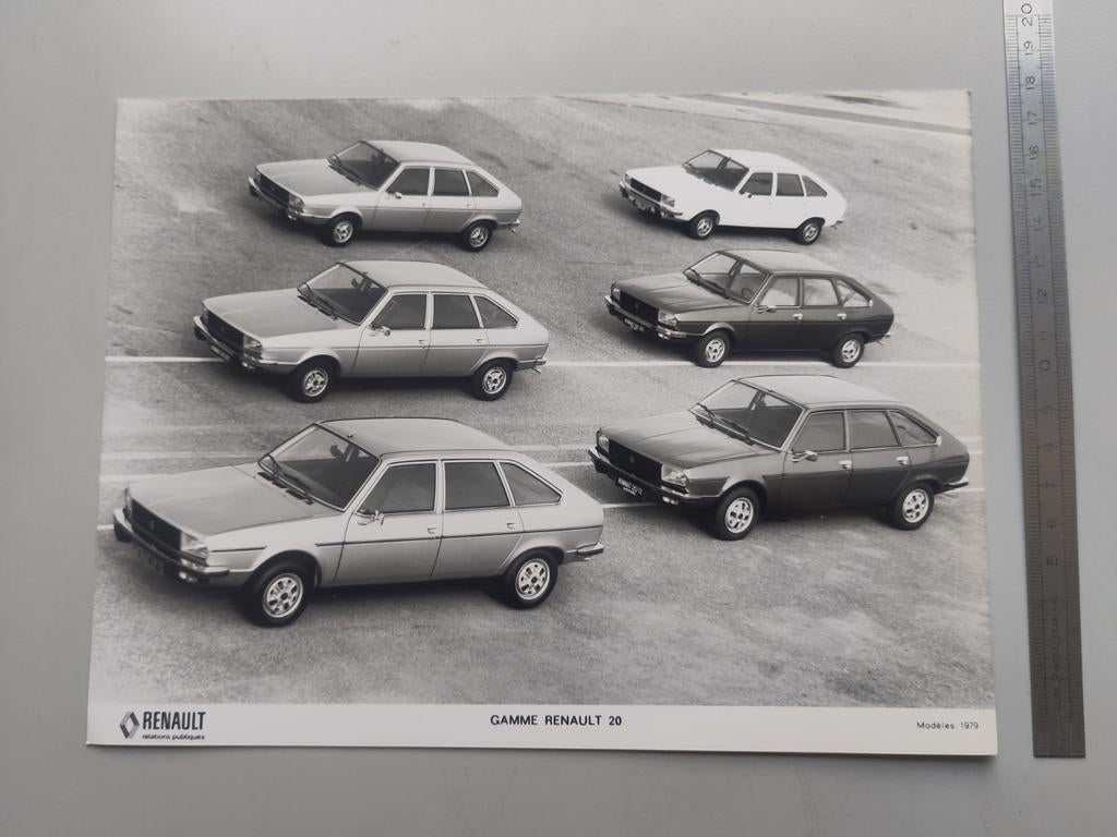 (323) Renault 20 gamma 1979 persfoto, Auto diversen, Ophalen of Verzenden