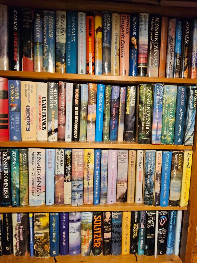 Ca. 200 Konsalik, Danielle Steel en andere streekromans, Ophalen of Verzenden
