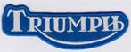 Triumph stoffen opstrijk patch embleem #15, Ophalen of Verzenden, Nieuw