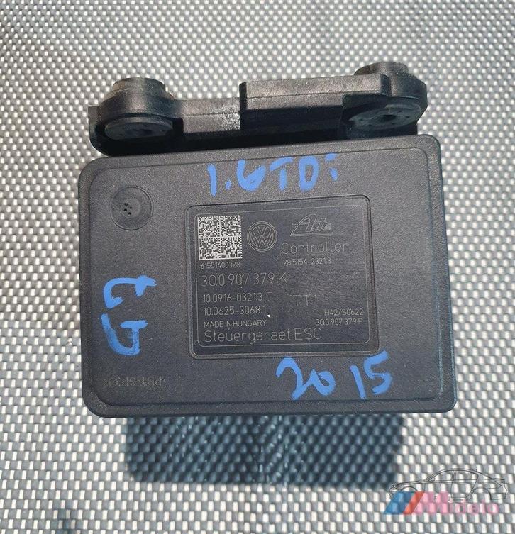 abs pomp 3Q0907379K, Auto-onderdelen, Remmen en Aandrijving, Volkswagen, Gebruikt, Herkomst onderdeel bekend, Ophalen of Verzenden