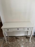 Sidetafel  landelijk wit met 3 lades z.g.a.n., Ophalen, 50 tot 100 cm, Minder dan 100 cm