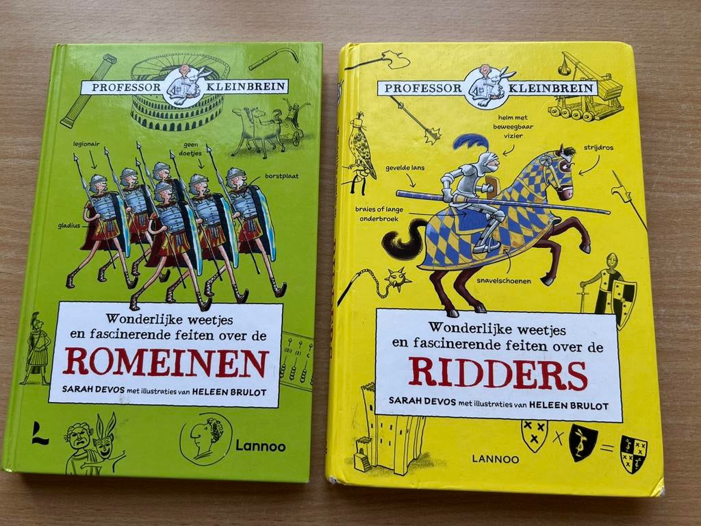 Professor Kleinbrein - delen Ridders en Romeinen, Ophalen of Verzenden, Zo goed als nieuw, Fictie algemeen
