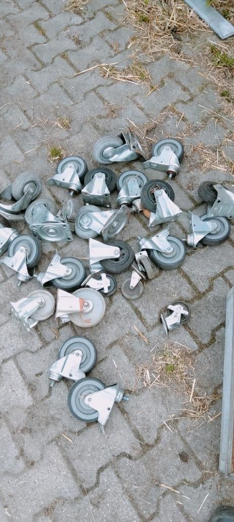 Zwenkwielen, Ophalen, Gebruikt