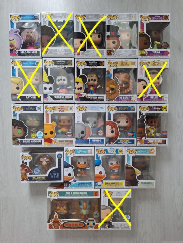 Diverse Disney Funko pops (deel 2), Verzamelen, Ophalen of Verzenden, Nieuw