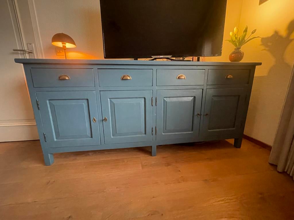 Mooi dressoir in zeer goede staat - 200x88x54 cm, Ophalen, Zo goed als nieuw, 200 cm of meer, Met lade(s)