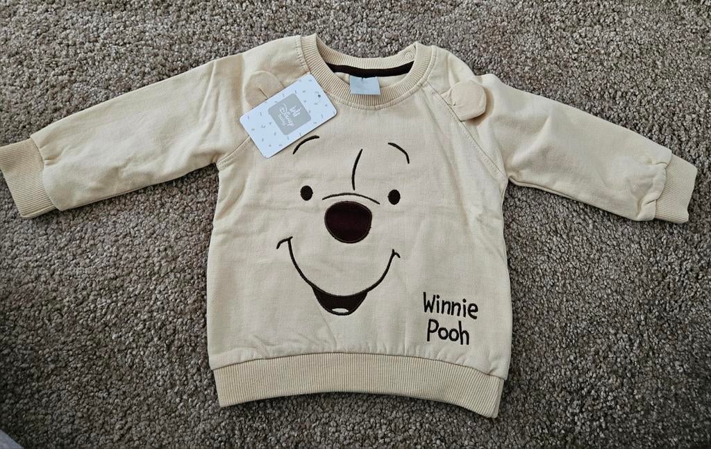 Winnie Pooh sweater Maat 86, Kinderen en Baby's, Babykleding | Maat 86, Ophalen of Verzenden, Nieuw