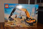 Lego City 60420 I Gele graafmachine I Gloednieuw Sealed, Ophalen of Verzenden, Nieuw, Complete set, Lego