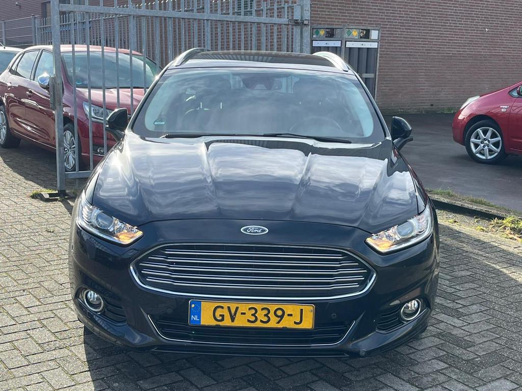 Ford Mondeo Wagon 1.5 Titanium 160PK NL AUTO NAP! Trekhaak l, Voorwielaandrijving, Stof, 4 cilinders, Zwart
