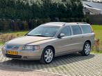 Volvo V70 2.5T AUT SUMMUM 2005 (Softleder/Dakraam), Auto's, 1800 kg, Beige, Overige kleuren, 2521 cc