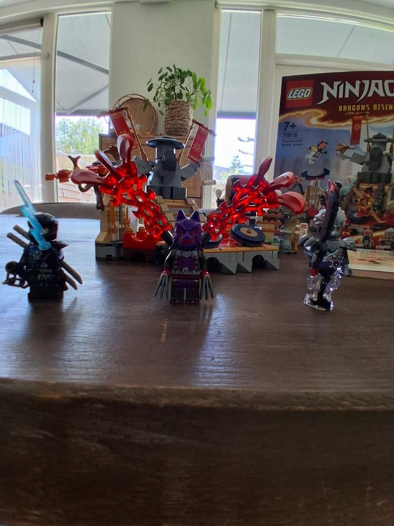Ninjago 71818 Toernooi Gevechtsarena, Ophalen of Verzenden, Zo goed als nieuw