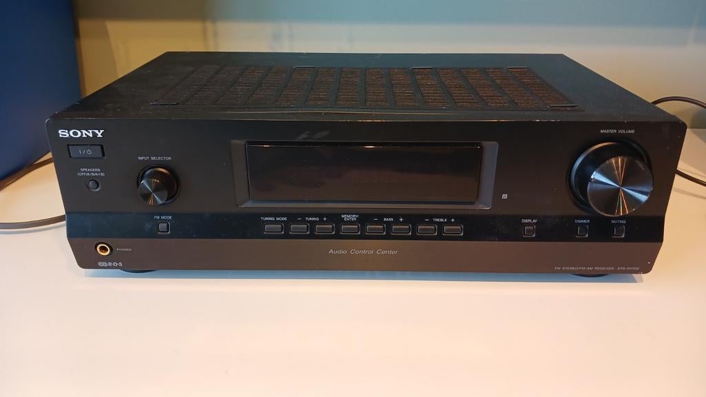 Sony STR-DH100 Stereo FM/AM Receiver, Audio, Tv en Foto, Versterkers en Receivers, Ophalen, Gebruikt, 60 tot 120 watt, Sony