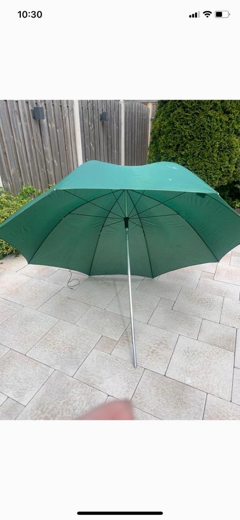 Vis parasol, Ophalen, Zo goed als nieuw