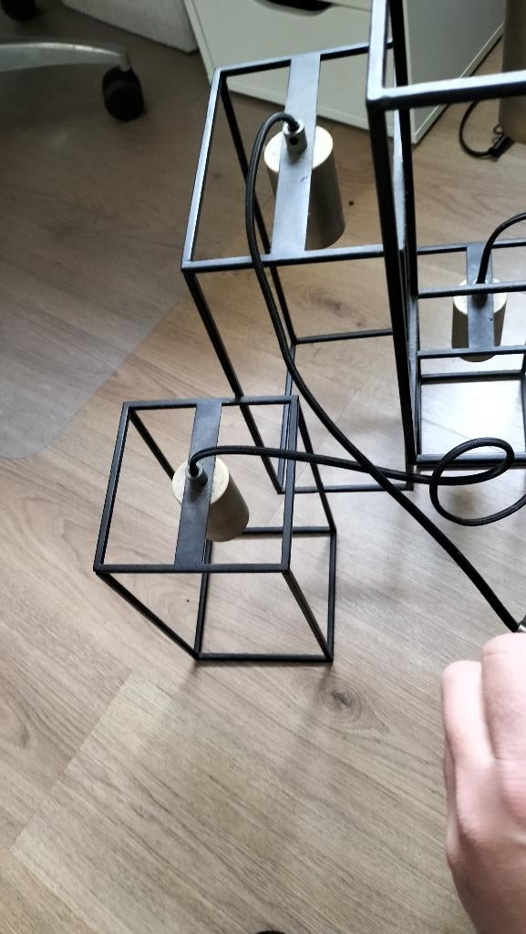 Hanglamp, Huis en Inrichting, Lampen | Hanglampen, Ophalen of Verzenden, Gebruikt, 50 tot 75 cm