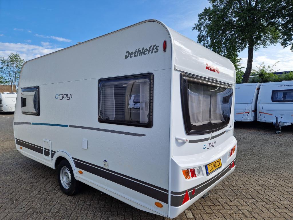 Dethleffs C'Joy 410 QL met voortent, Caravans en Kamperen, Standaardzit, Bedrijf, Dethleffs, Tot en met 4