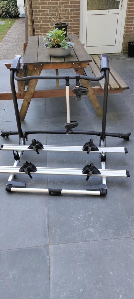 Thule WanderWay 911 fietsendrager VW T6.1 - zgan, Ophalen, 2 fietsen, Zo goed als nieuw, Achterklepdrager
