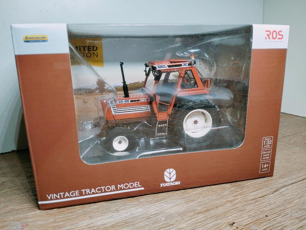 Te koop Fiat 65-90 DT Super Comfort Cabine 2WD Gelimiteerd., Hobby en Vrije tijd, Modelauto's | 1:32, Ophalen of Verzenden, Nieuw
