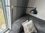 Staande zwarte verstelbare vloerlamp Ikea Ranarp, Huis en Inrichting, Lampen | Vloerlampen, Ophalen, Zo goed als nieuw, 150 tot 200 cm