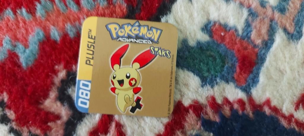 magneet speelgoed pokemon panini staks 2003 Plusle, Ophalen of Verzenden, Nieuw