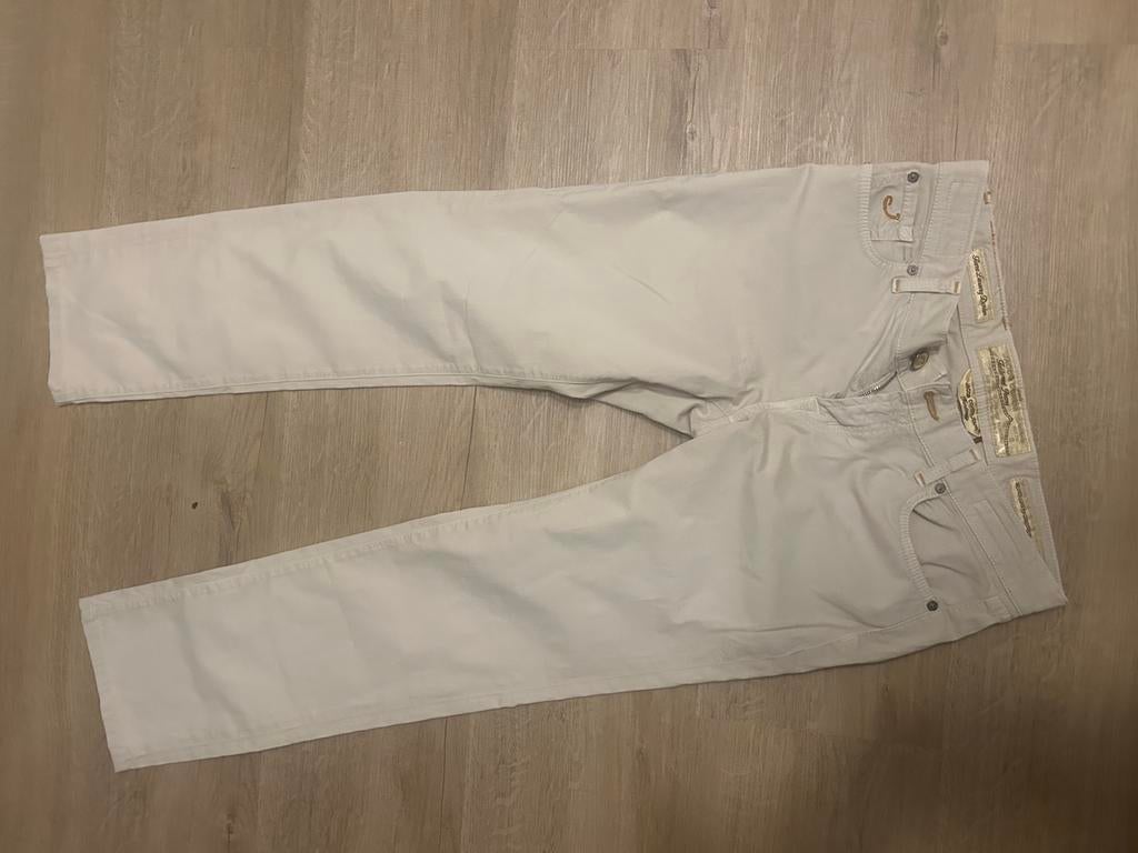 Jacob cohen 32/32 maat m, Kleding | Heren, Spijkerbroeken en Jeans, Ophalen of Verzenden, Zo goed als nieuw, Wit, W32 (confectie 46) of kleiner