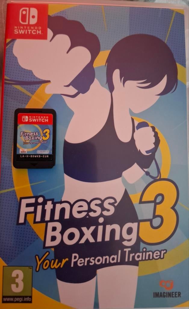 Nintendo Switch Fitness Boxing 3, Ophalen, Zo goed als nieuw, Sport, 3 spelers of meer