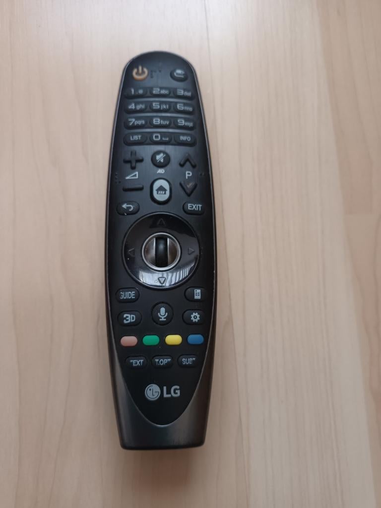 LG afstandsbediening tv, Ophalen, Tv