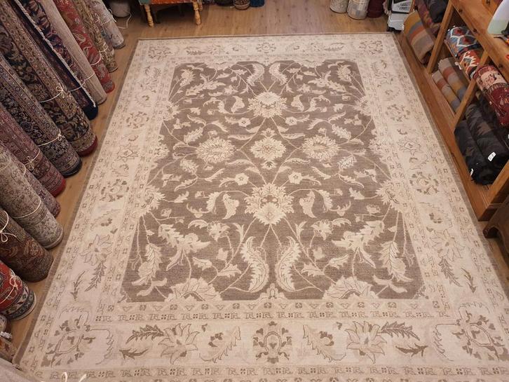 Handgeknoopt andgeknoopt oosters tapijt ziegler 348x270, Huis en Inrichting, Stoffering | Tapijten en Kleden, Nieuw, 200 cm of meer