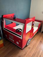 Brandweerauto kinderbed, Gebruikt, 70 tot 85 cm, Ophalen of Verzenden, Matras
