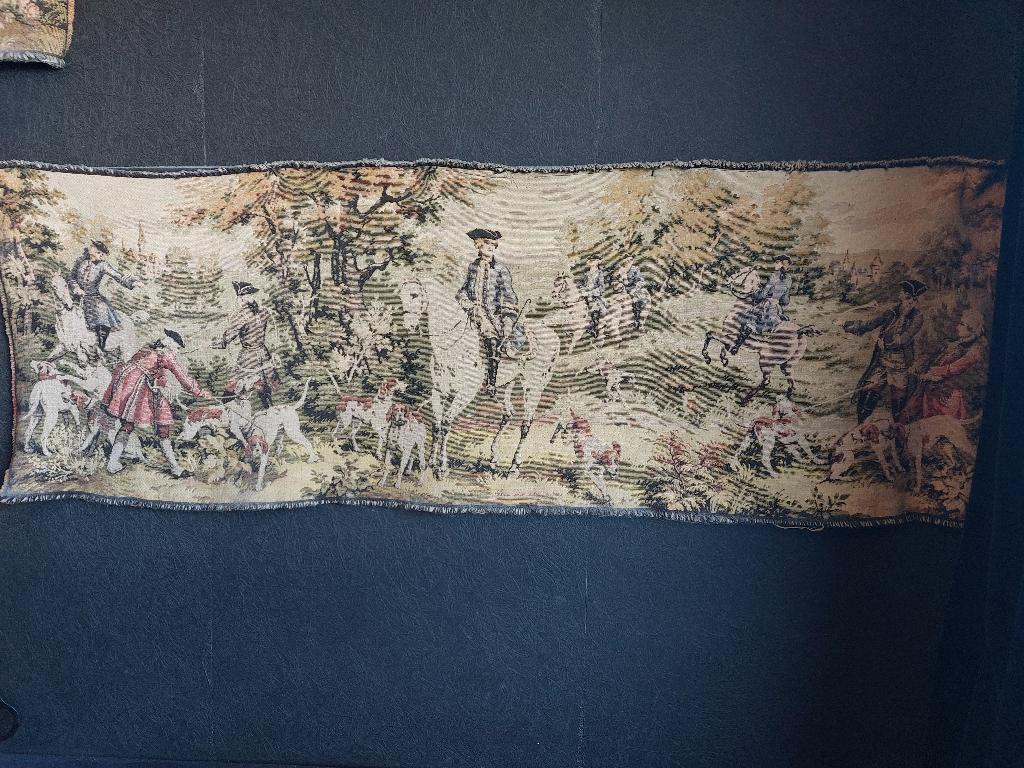 Wandkleden, middeleeuwse taferelen, Ophalen of Verzenden, Zo goed als nieuw