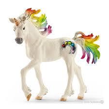 Schleich 70525 regenboog eenhoorn veulen, Ophalen of Verzenden, Zo goed als nieuw