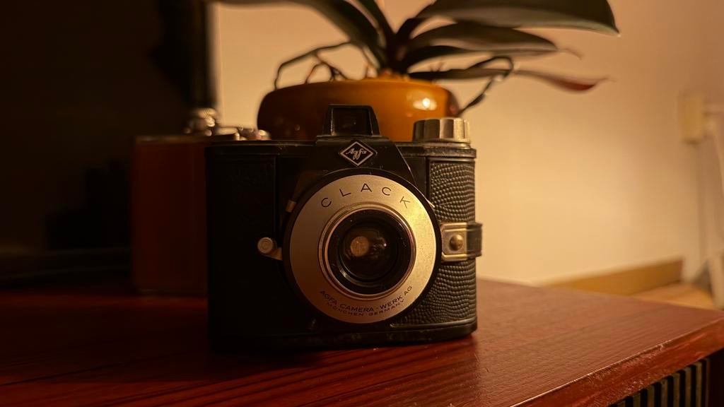 Agfa Clack camera, Ophalen of Verzenden, Gebruikt, Compact, Overige Merken