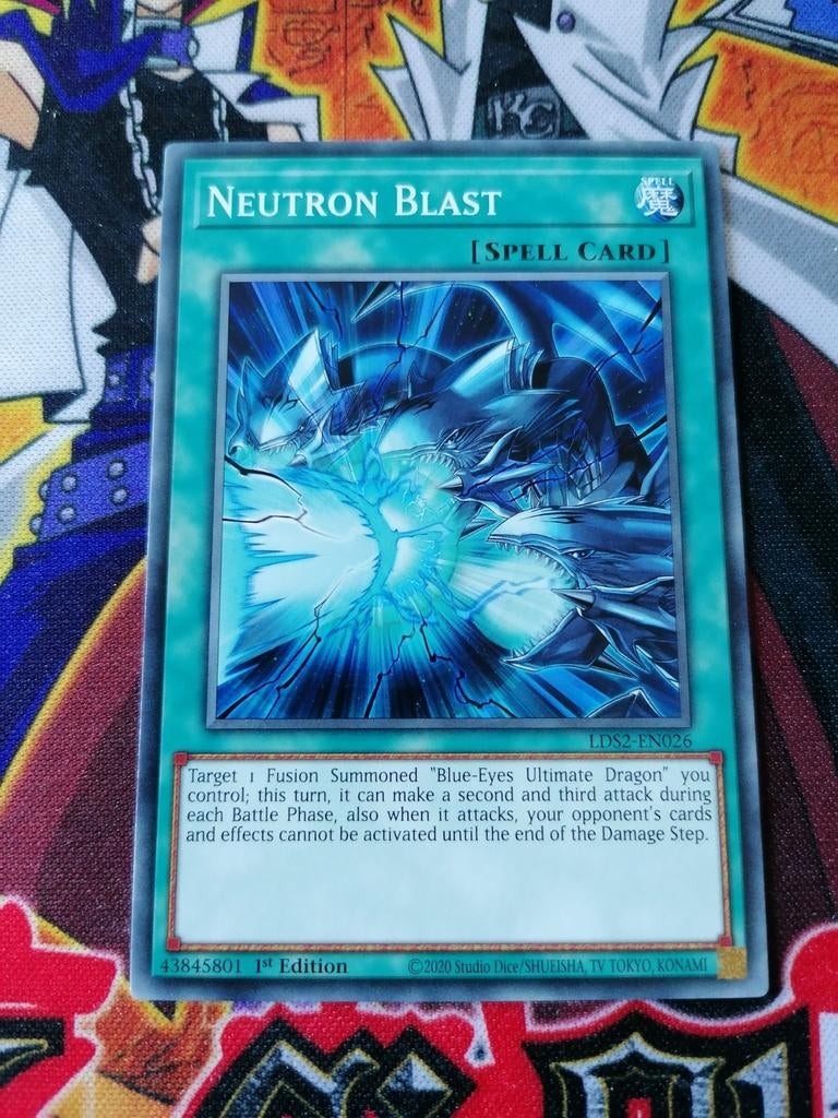 Neutron Blast - LDS2 - Yu-Gi-Oh, Hobby en Vrije tijd, Verzamelkaartspellen | Yu-gi-Oh!, Ophalen of Verzenden, Zo goed als nieuw