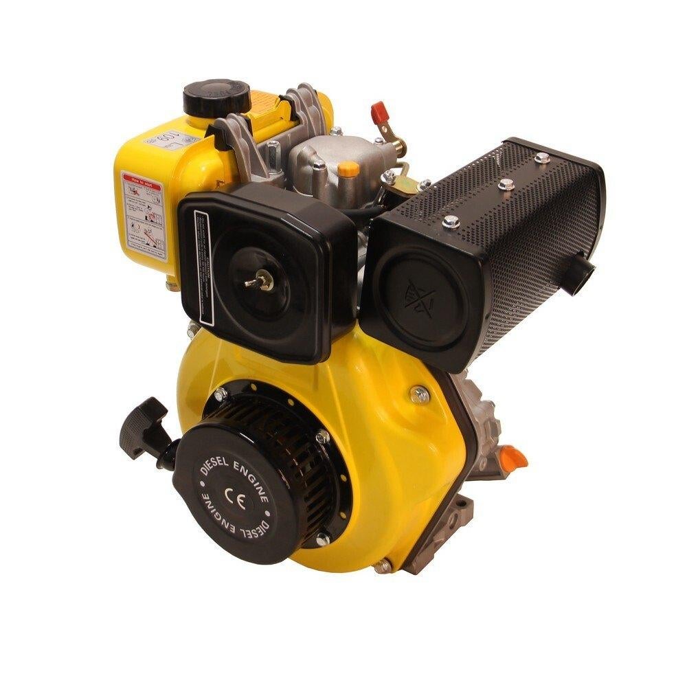 Dieselmotor handstart 3,8pk, Verzenden