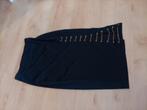 Zwarte rok met split, Kleding | Dames, Rokken, Zwart, Ophalen of Verzenden, Zo goed als nieuw, Maat 36 (S)
