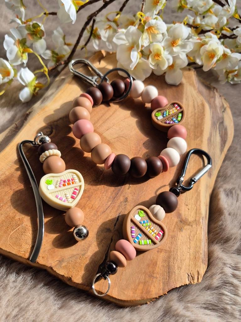 Sleutelhangers, wristlet & boekenleggers voor bookgirlies, Ophalen of Verzenden, Nieuw, Overige typen