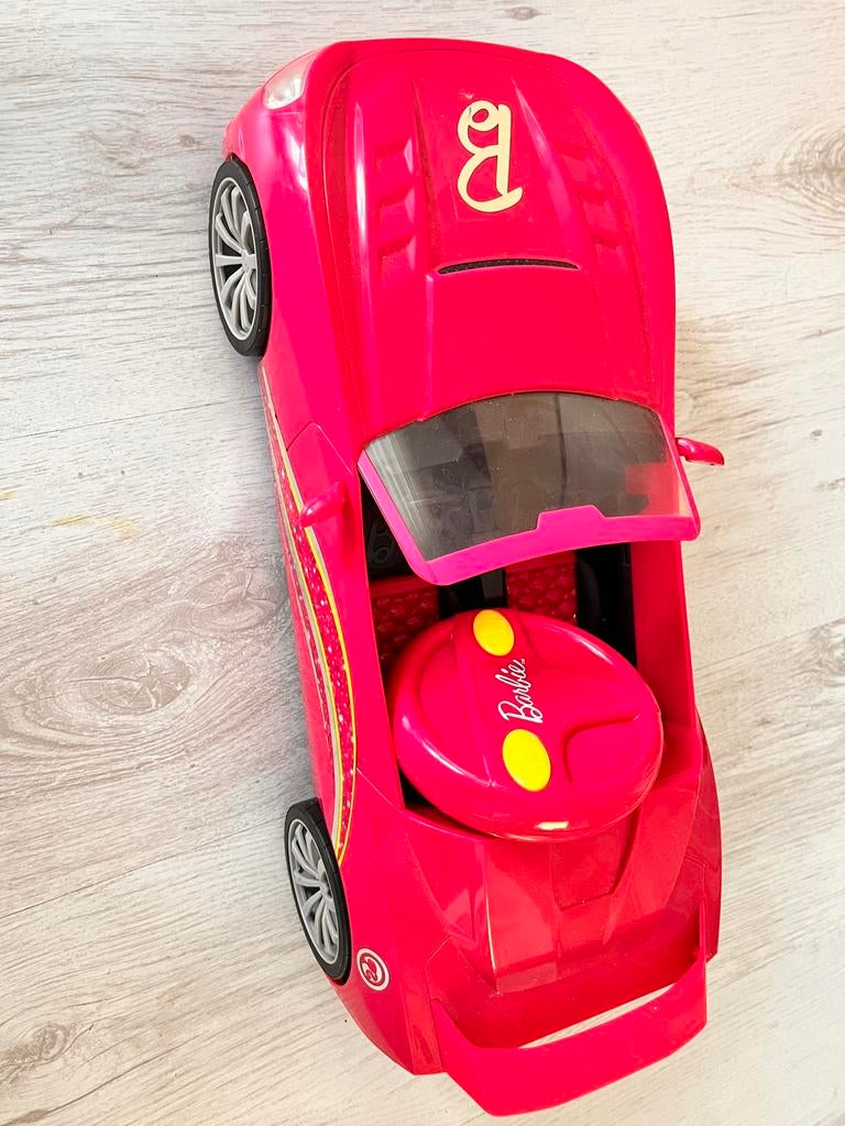 Barbie auto, Ophalen, Zo goed als nieuw