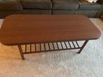 Langwerpige salontafel, bruin, Ophalen, Gebruikt, 100 tot 150 cm, 50 tot 100 cm