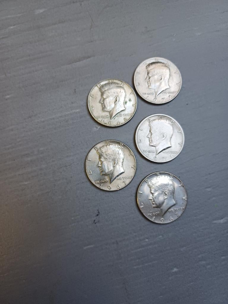 Halve Kennedy Usa Dollars, Postzegels en Munten, Munten | Amerika, Verzenden, Noord-Amerika