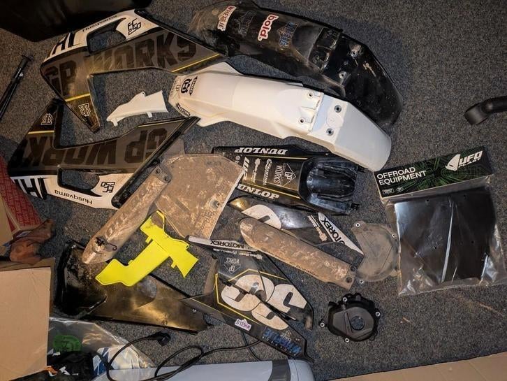 Kappenset & bescherming Husqvarna fc 250 / 450 2022, Ophalen of Verzenden, Zo goed als nieuw