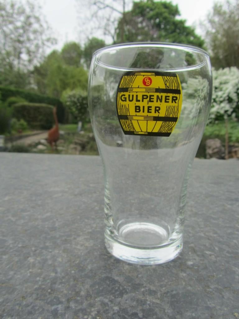 oud bier glas    GULPENER BIER, Verzamelen, Ophalen of Verzenden, Zo goed als nieuw, Glas of Glazen, Gulpener