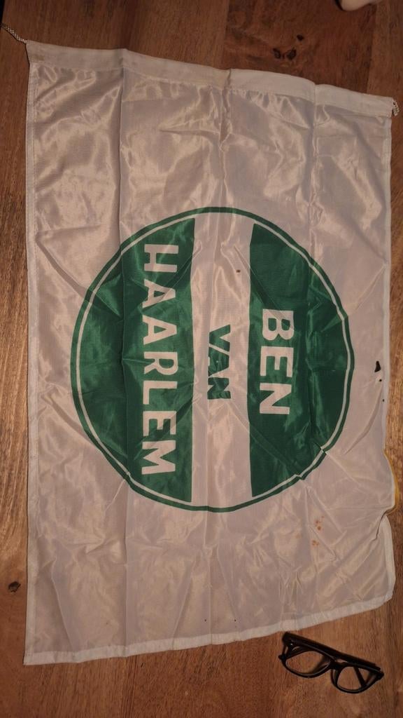Vlag Ben van Haarlem scheepvaart  boot schipper mancave, Diversen, Ophalen of Verzenden