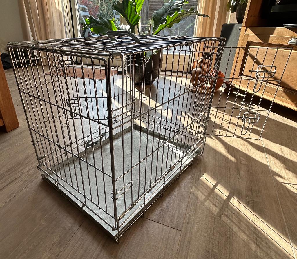 Honden of katten bench, Dieren en Toebehoren, Hondenbenches, Ophalen, Gebruikt