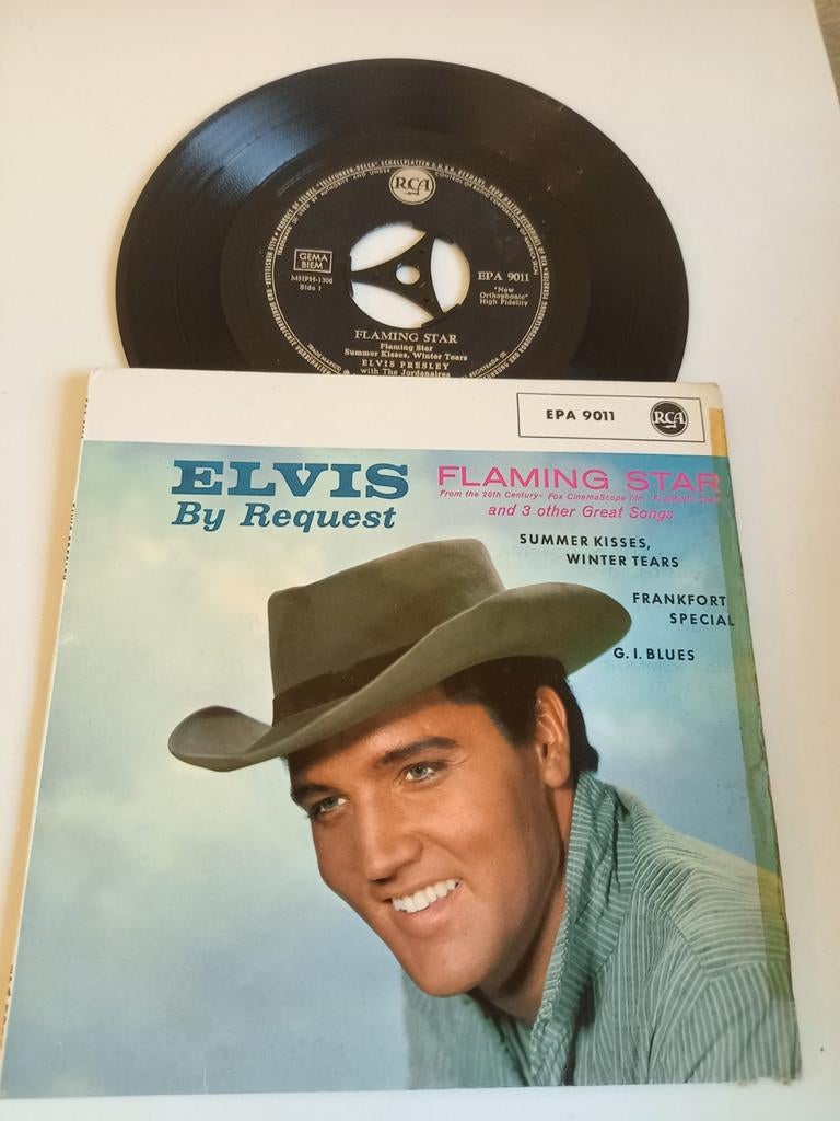 Elvis Presley ep  - Flaming star., Ophalen of Verzenden, Zo goed als nieuw, Pop, EP