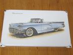 Emaille wandbord ford thunderbird 1958, Ophalen of Verzenden, N, N, N