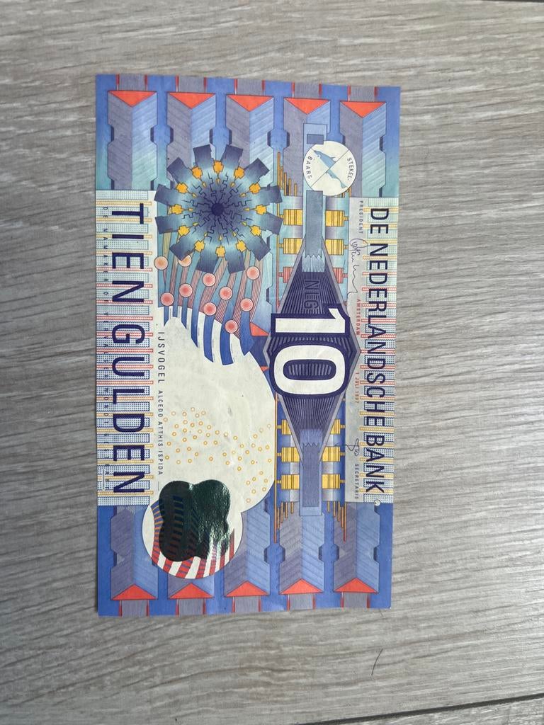 Zeldzaam 10 Gulden Biljet - Snip (1968), Postzegels en Munten, Bankbiljetten | Nederland, Ophalen, 10 gulden, Los biljet
