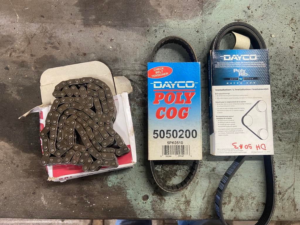 chevrolet beretta 2.3 dohc multiriem en timing belt, Ophalen of Verzenden, Nieuw, Chevrolet
