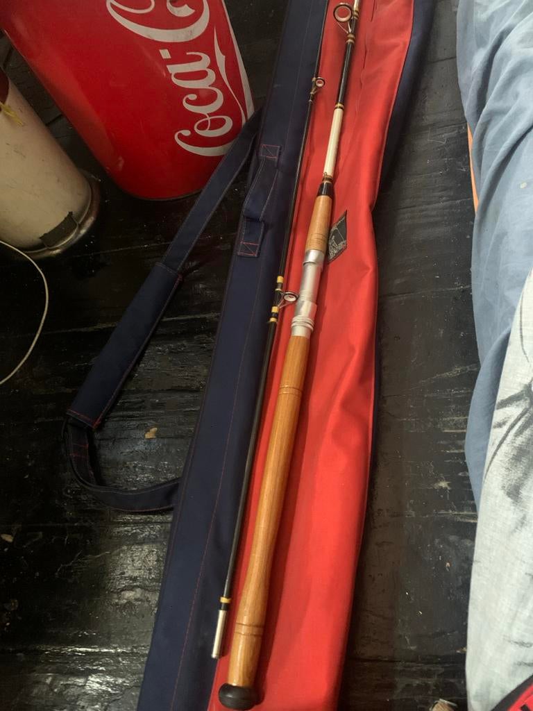 Albatros boothengel 150 gram New, Watersport en Boten, Ophalen of Verzenden, Nieuw, Complete hengel